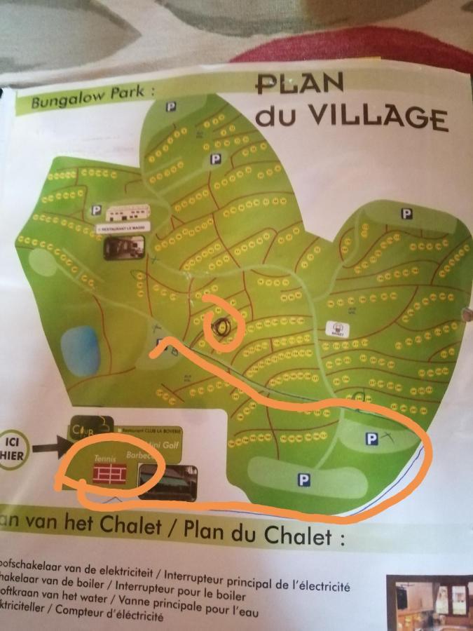 Chalet 94 La Boverie Rendeux Eksteriør billede